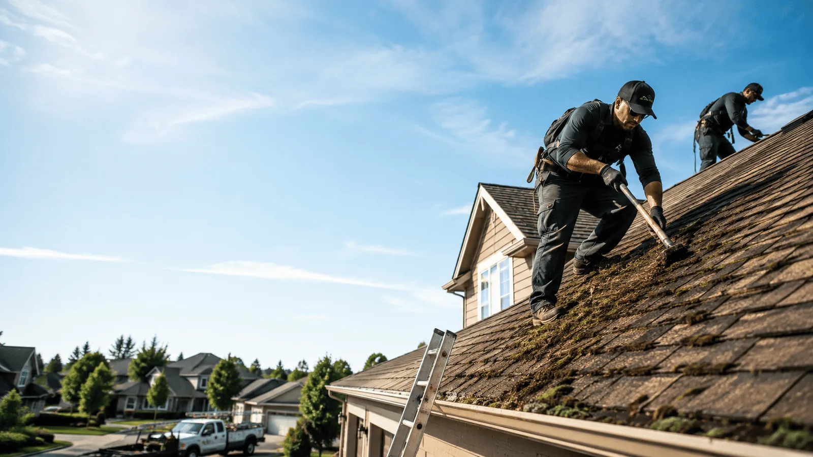 Roof Moss Removal in Hollister, CA near me